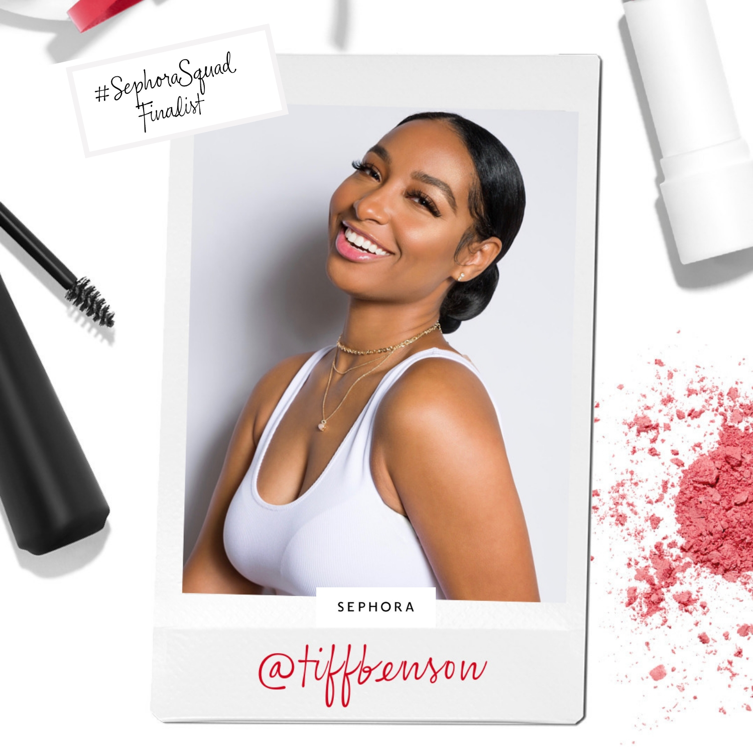 It's official! I'm in the SephoraSquad! TIFF BENSON