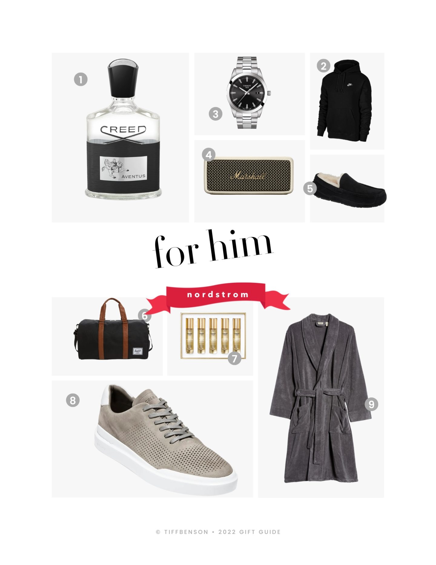 Gift guides for him at Nordstrom