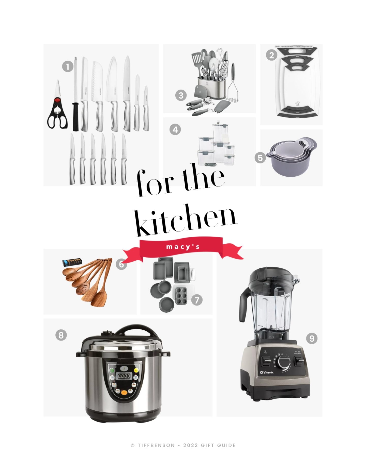 Macy's kitchen supplies, kitchen gifts for 2022