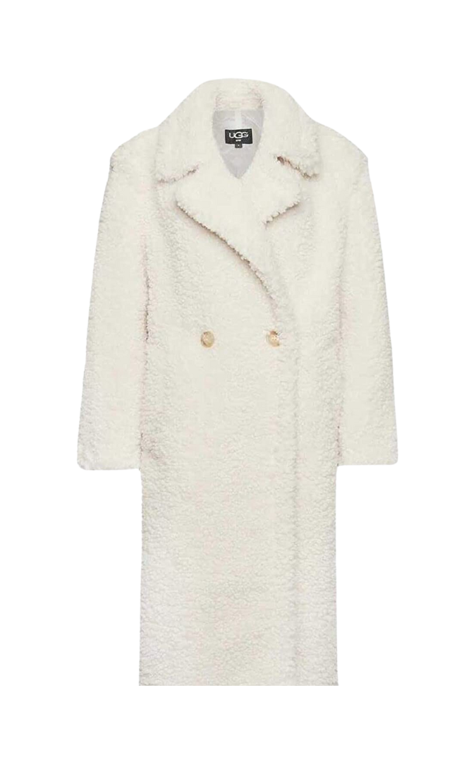 Ugg Women's Gertrude Long Teddy Coat